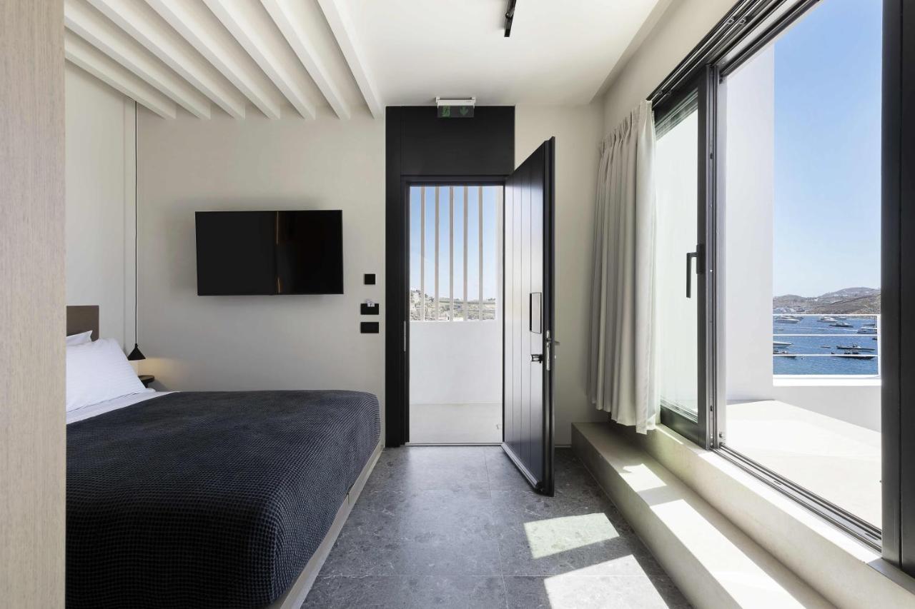 Cubic Mykonos Seafront Design Suites Ornos  Ngoại thất bức ảnh