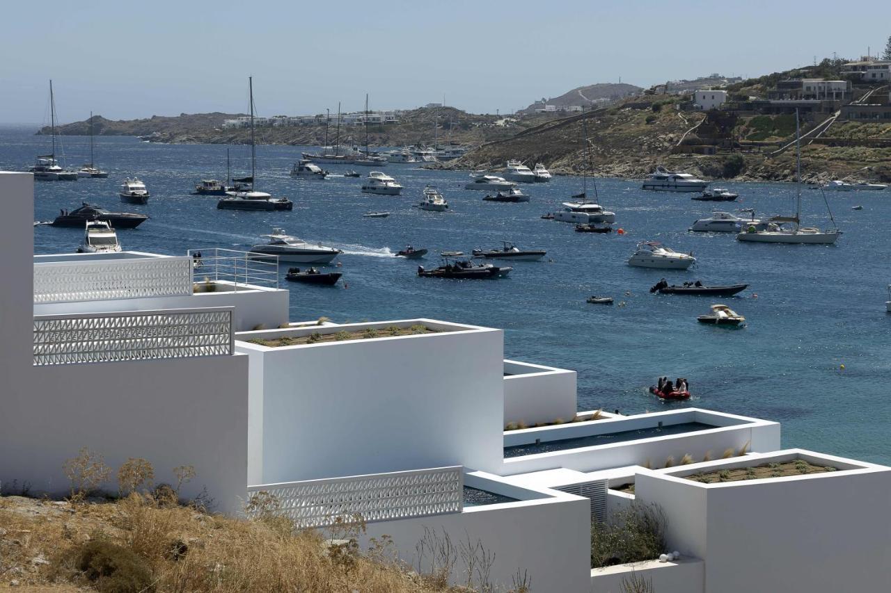 Cubic Mykonos Seafront Design Suites Ornos  Ngoại thất bức ảnh