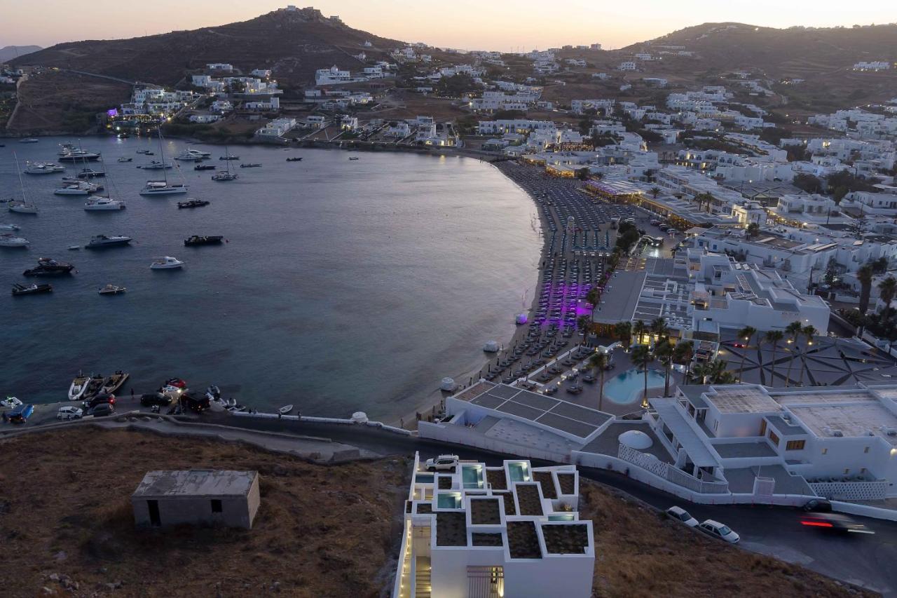 Cubic Mykonos Seafront Design Suites Ornos  Ngoại thất bức ảnh