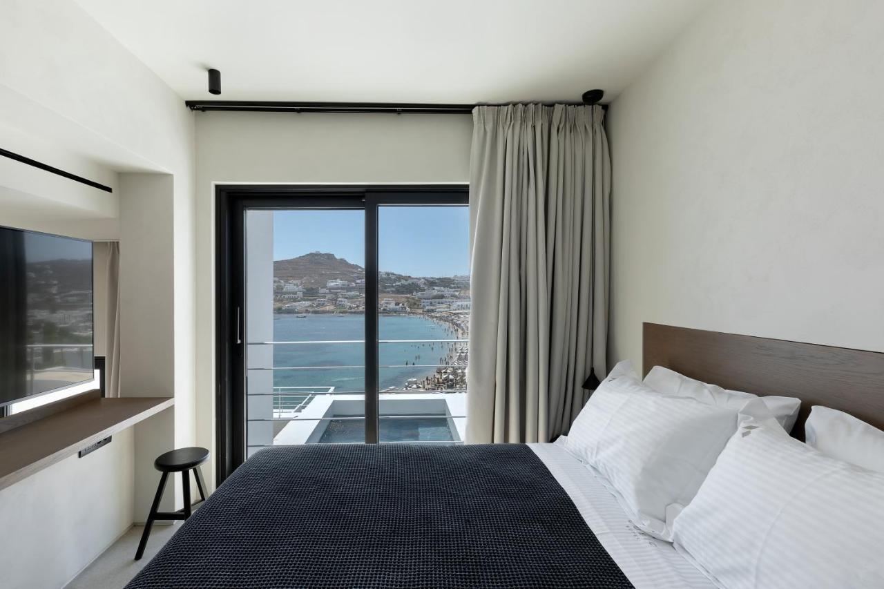Cubic Mykonos Seafront Design Suites Ornos  Ngoại thất bức ảnh