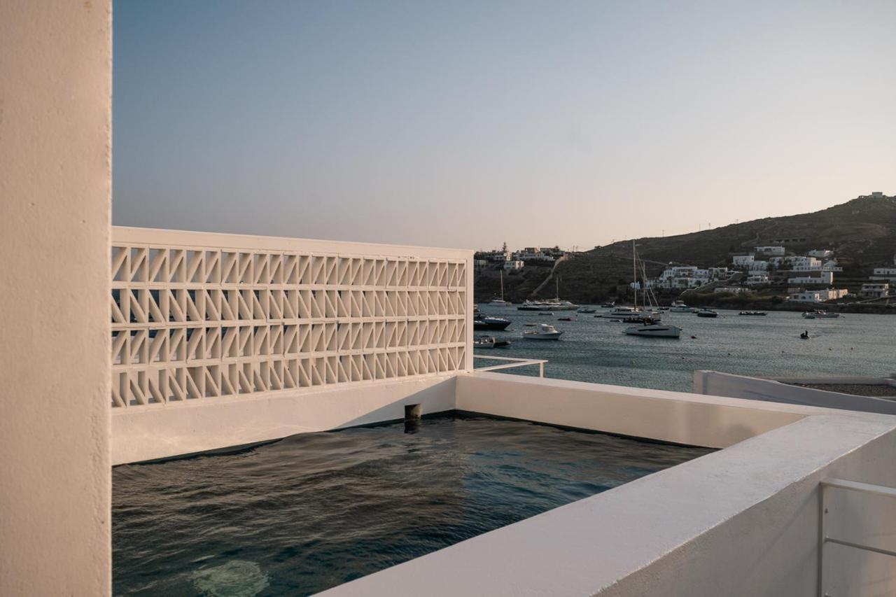 Cubic Mykonos Seafront Design Suites Ornos  Ngoại thất bức ảnh