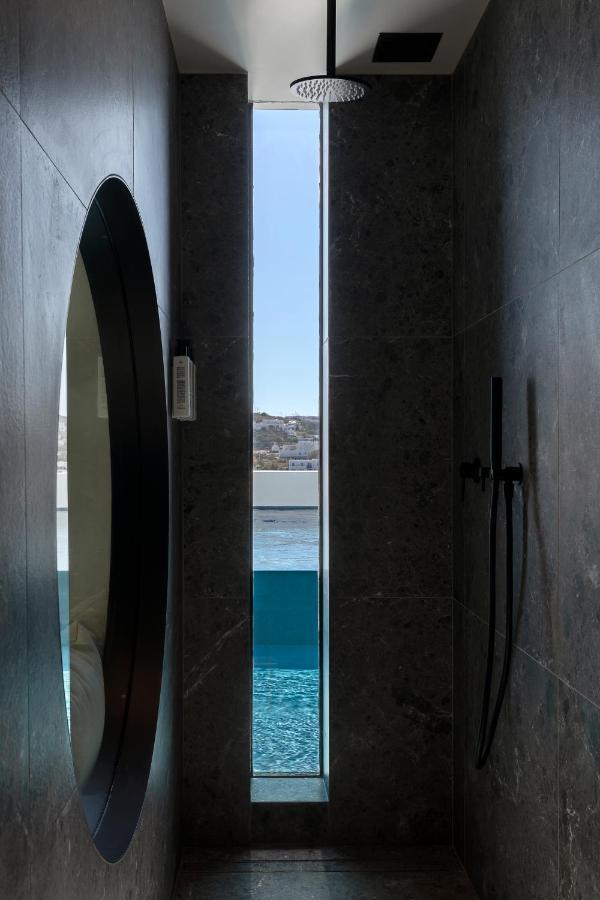Cubic Mykonos Seafront Design Suites Ornos  Ngoại thất bức ảnh