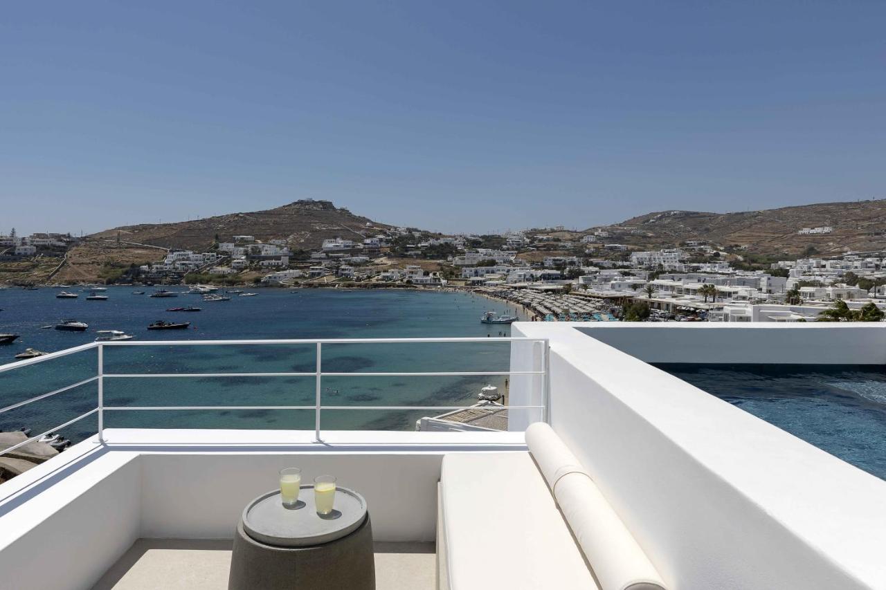 Cubic Mykonos Seafront Design Suites Ornos  Ngoại thất bức ảnh