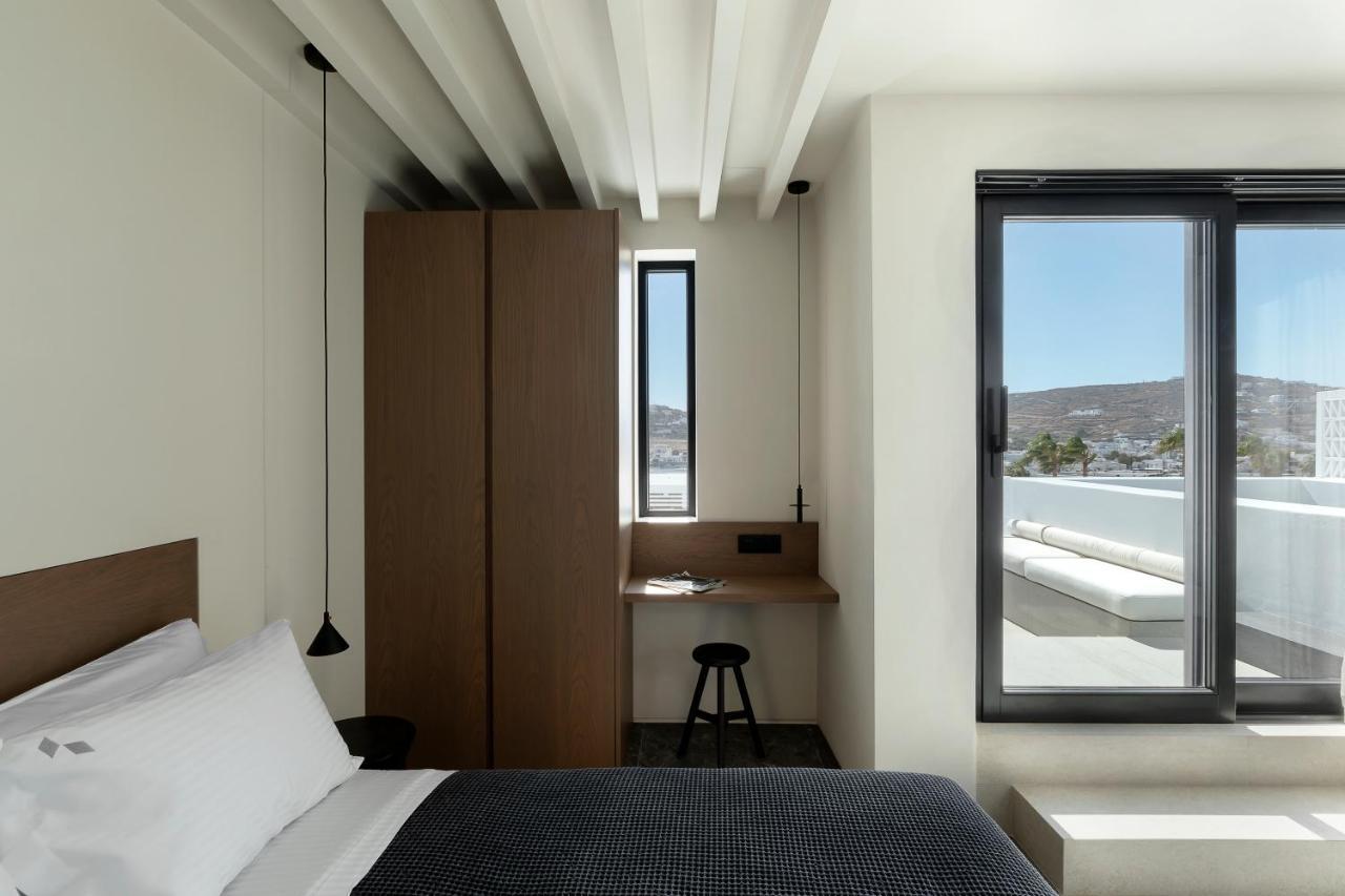 Cubic Mykonos Seafront Design Suites Ornos  Ngoại thất bức ảnh