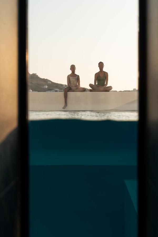 Cubic Mykonos Seafront Design Suites Ornos  Ngoại thất bức ảnh